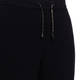 Faber Horizontal Rib Knitted Trousers Black