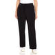 Faber Pull On Knitted Trousers Black