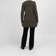 Faber Long Cardigan Olive 