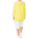 FABER KNITTED HOODED CARDIGAN YELLOW