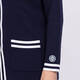 Faber Long Knitted Jacket Navy