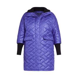 FABER VIOLET PUFFER - Plus Size Collection