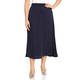 FABER ELASTICATED WAIST SKIRT NAVY 