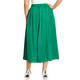 Faber Satin Skirt Emerald 