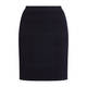 FABER PULL ON KNITTED PENCIL SKIRT BLACK