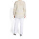 FABER WHITE AND GOLD SWEATER