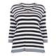 FABER V NECK STRIPE SWEATER