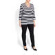 FABER V NECK STRIPE SWEATER