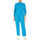 Faber Ribbed Sweater Turquoise 