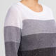Faber Sequin Embellished Sweater Grey 
