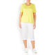 FABER YELLOW ROUND NECK T-SHIRT 