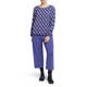 FABER SCOOP NECK TOP VIOLET