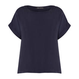 FABER TOP  NAVY - Plus Size Collection