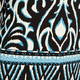 Faber Stretch Jersey Top Print Turquoise 