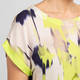 Faber Tie-Dye Effect Top Lime