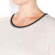 FABER STRETCH JERSEY TOP VANILLA