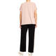 Faber Top Stretch Jersey Top Blush Pink