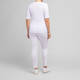 Faber Cotton Blend Embellished T-Shirt White 