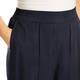 Faber Cupro Pull-On Trousers Navy