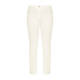 Faber Jersey Trouser Straight Leg White 