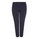 FABER FRONT FASTEN STRETCH JERSEY TROUSER NAVY