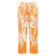 Faber Pull-On Trousers Orange and White 