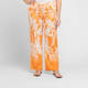 Faber Pull-On Trousers Orange and White 