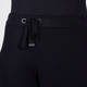 FABER STRETCH JERSEY DRAWSTRING WAIST TROUSERS BLACK