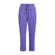 FABER KNITTED TROUSERS VIOLET 