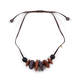 FACTUR WOODEN BEAD NECKLACE 