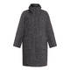 FRANDSEN HIGH NECK COAT BLACK  