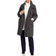 FRANDSEN HIGH NECK COAT BLACK  