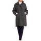 FRANDSEN HIGH NECK COAT BLACK  