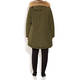 FRANDSEN KHAKI PUFFER FUR TRIM HOOD