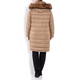 FRANDSEN PUFFA COAT with fur trimmed hood