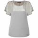 Luisa Viola grey and silver T-shirt