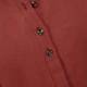 Marina Rinaldi tomato red linen short sleeve shirt