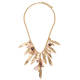 ASHIANA GOLD PLATED LEAF NECKLACE