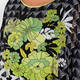 GAIA FLORAL PRINT CHIFFON LAYER DRESS