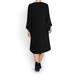 GAIA BLACK DRESS WITH STUD DETAIL