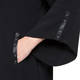 GAIA BLACK DRESS WITH STUD DETAIL