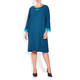 GAIA DRESS TEAL