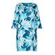 GAIA PRINT DRESS TEAL