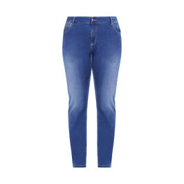 GAIA STRETCH BLUE JEANS  - Plus Size Collection