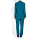 GAIA SINGLE BREASTED BLAZER TEAL