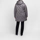 Gaia Life Quilted Puffa Coat Grey 