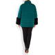 GAIA PUFFER JACKET WITH REMOVABLE FAUX FUR CUFF