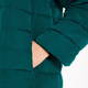 GAIA PUFFER JACKET WITH REMOVABLE FAUX FUR CUFF