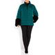 GAIA PUFFER JACKET WITH REMOVABLE FAUX FUR CUFF
