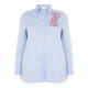 GAIA SHIRT WITH FLORAL EMBROIDERY